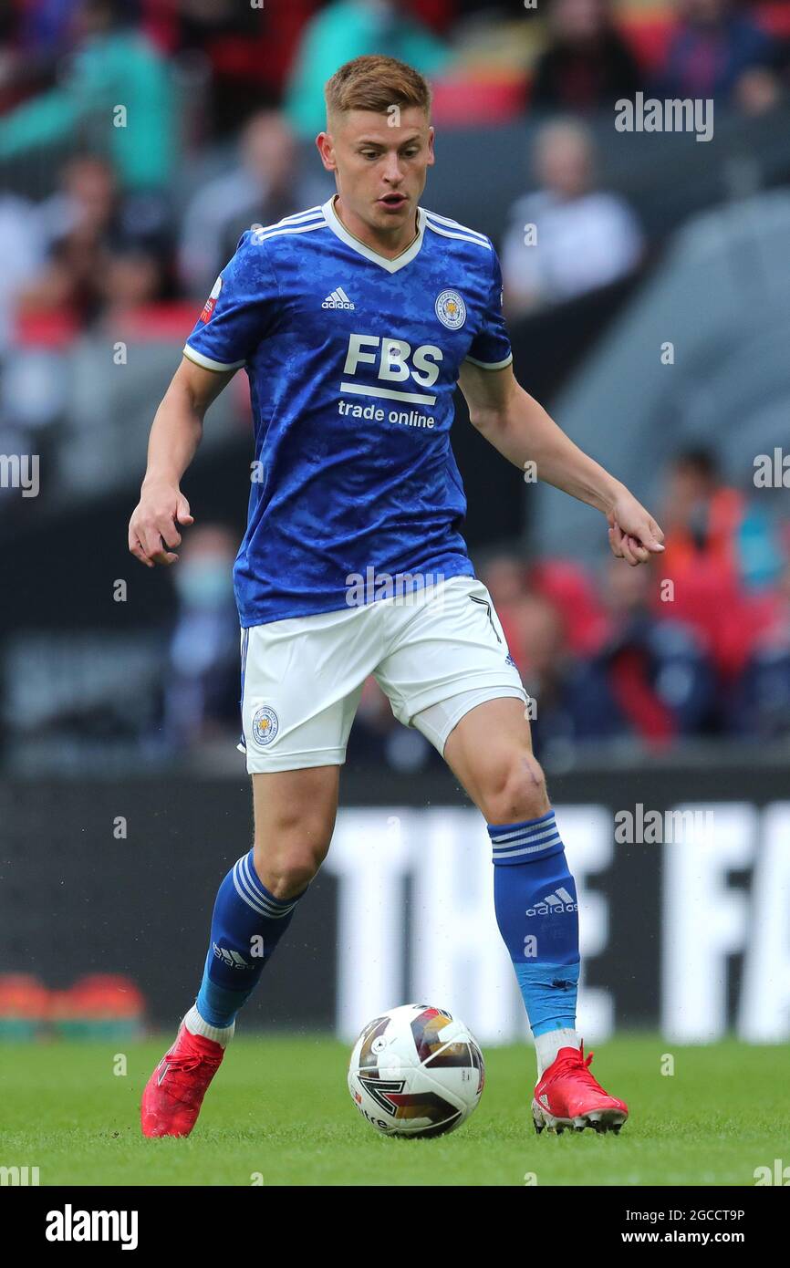 HARVEY BARNES, LEICESTER CITY FC, 2021 Stock Photo Alamy