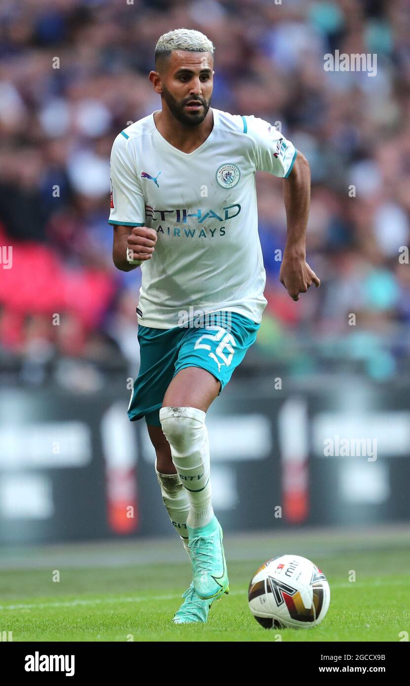 RIYAD MAHREZ, MANCHESTER CITY FC, 2021 Stock Photo