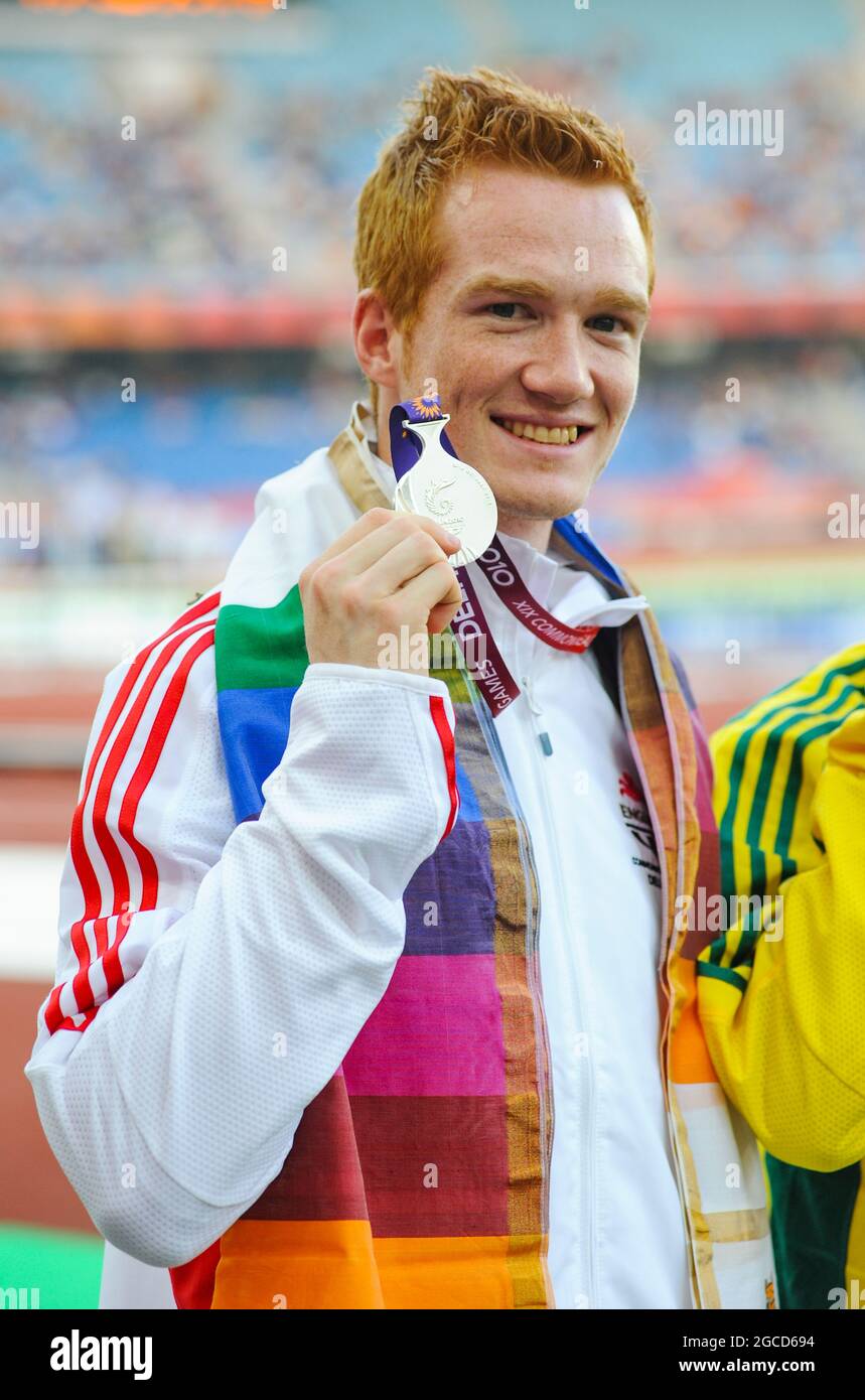 Men long jump final hires stock photography and images Alamy