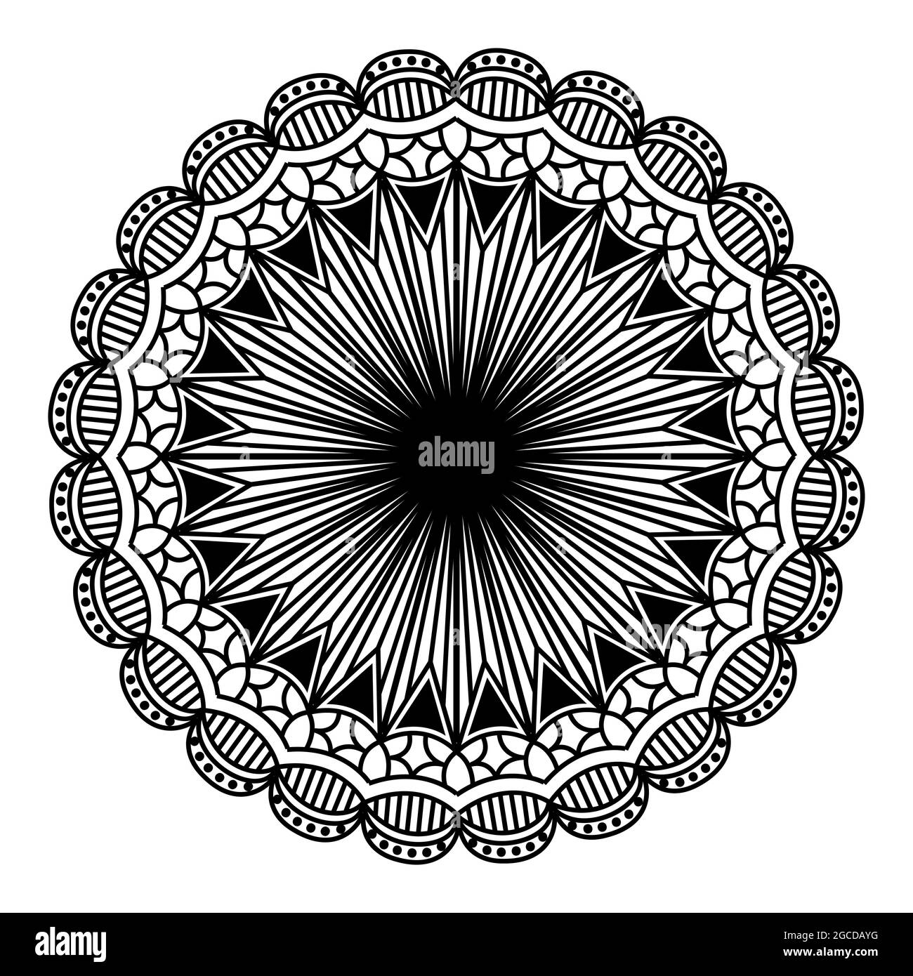 Flower border clip art Black and White Stock Photos & Images - Alamy