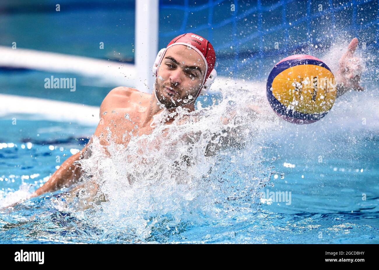 Tokyo, Japan. 8th Aug, 2021. Goalkeeper of Team Greece Emmanouil