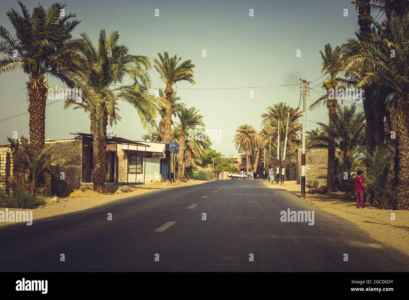 Busy streets of Cairo Egypt Stock Photo