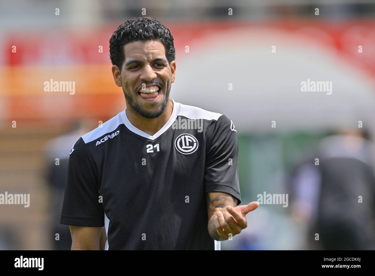 Lugano, Switzerland. 08th Aug, 2021. Yuri (#21 FC Lugano) during the Super  League match between FC Lugano and FC St.Gallen at Cornaredo Stadium in  Lugano, Switzerland Credit: SPP Sport Press Photo. /Alamy