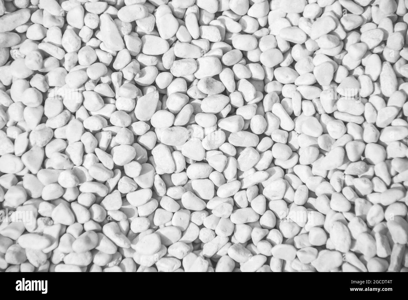 White pebble stone texture and background Stock Photo - Alamy