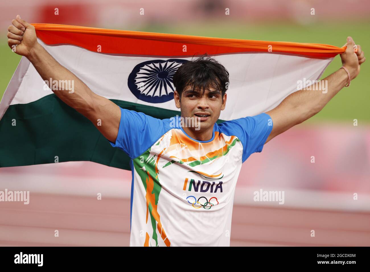 CHOPRA Neeraj (IND) Gold Medal during the Olympic Games Tokyo 2020