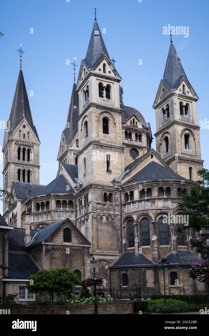 The Munster church in the Netherlands town of Roermond, Limburg Province Stock Photo