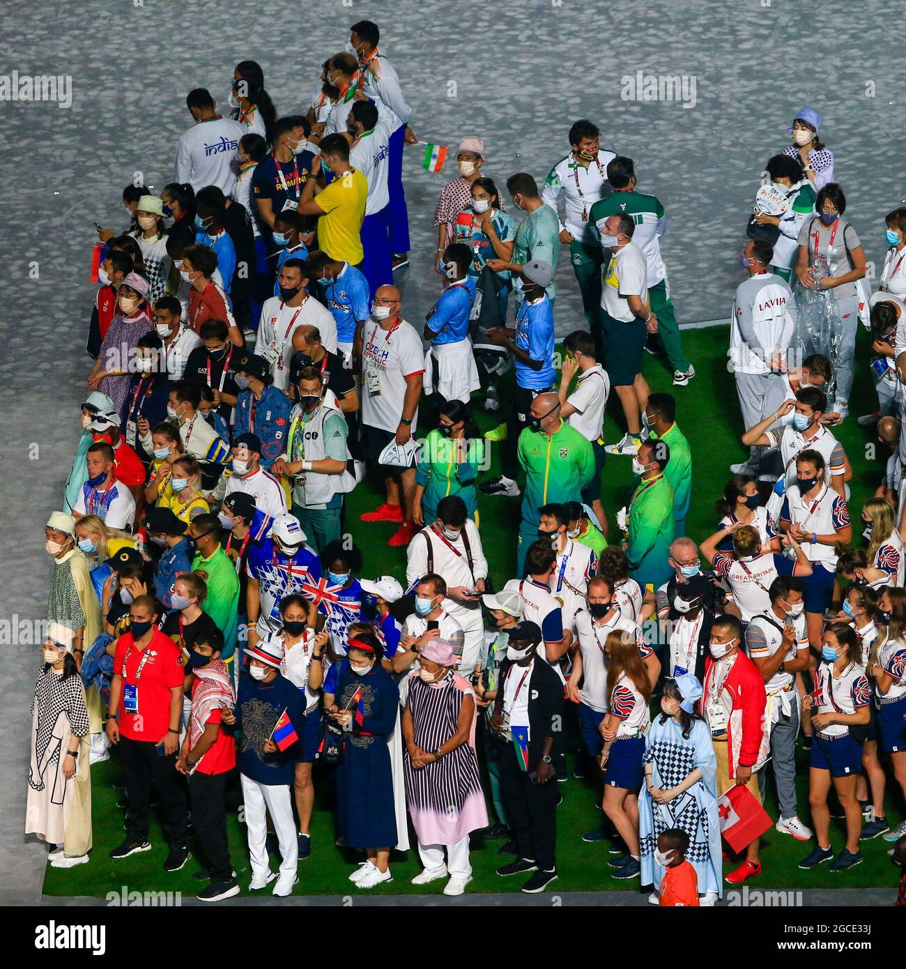 TÓQUIO, TO - 08.08.2021: TOKYO 2020 Olympics TOKYO - Photo during the ...
