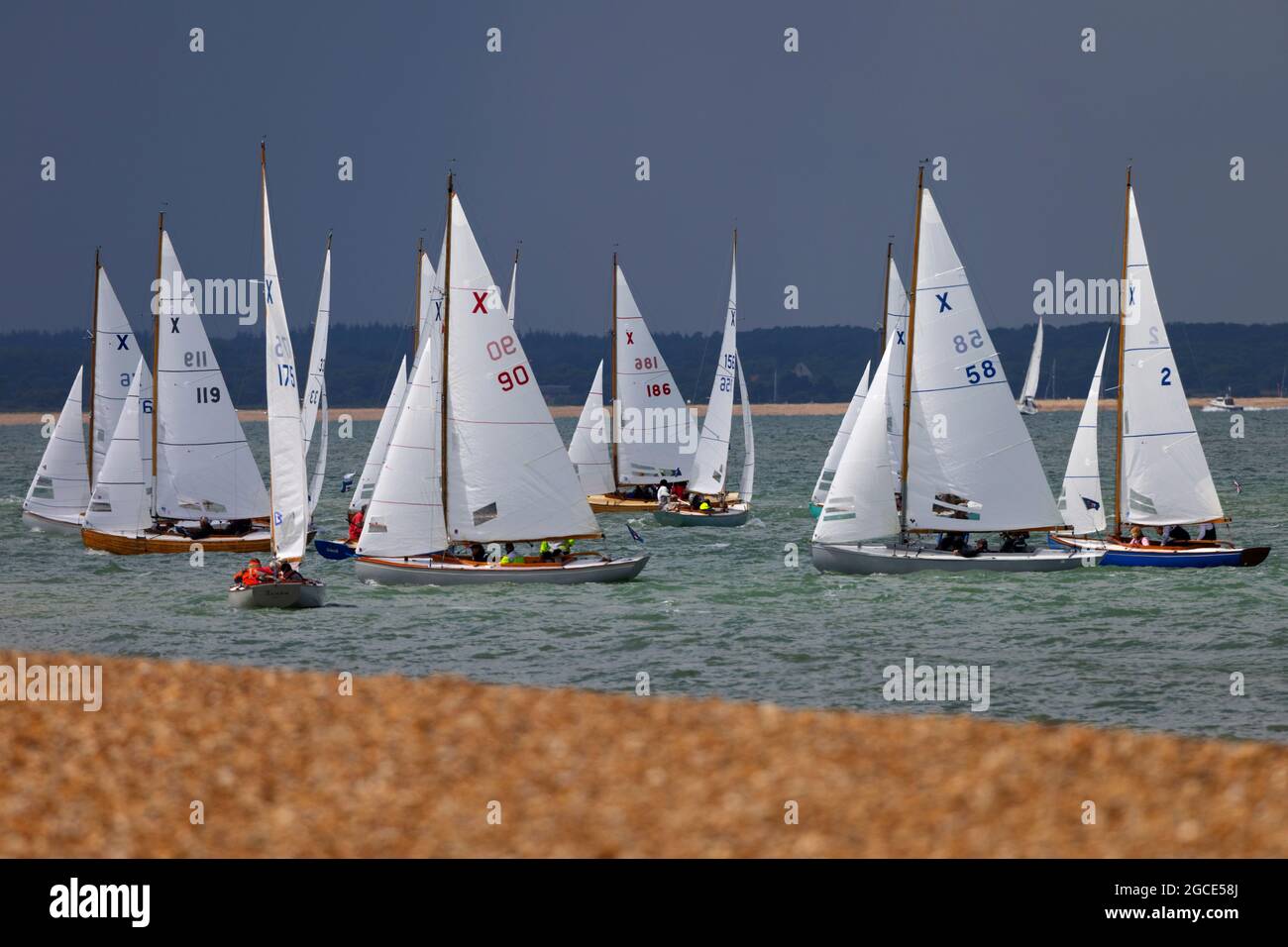 Cowes Week, Sailing,Yachting,racing,Cowes,Isle of Wight,England,UK Stock Photo Alamy