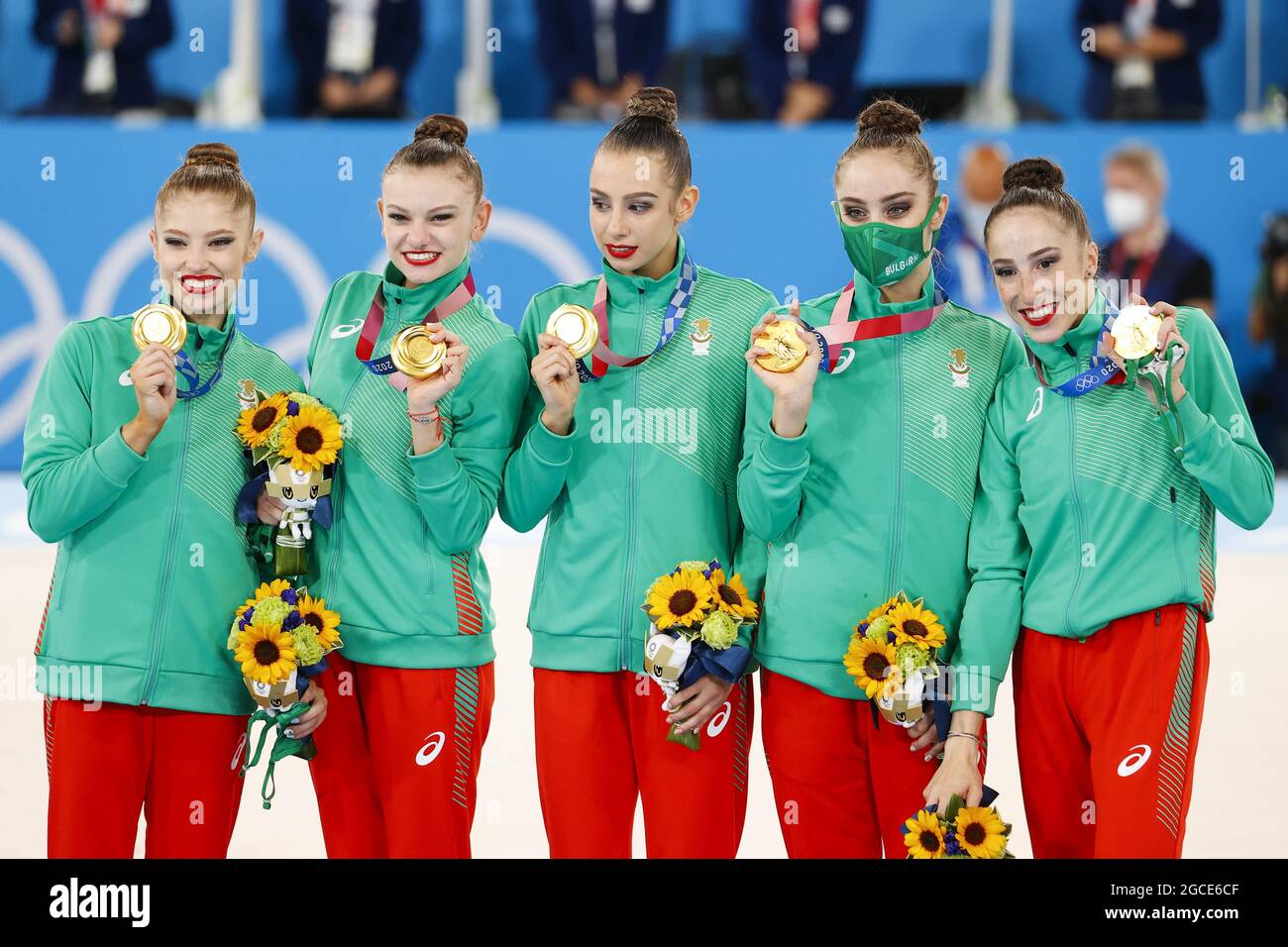 Bulgaria Team Winner Gold Medal during the Olympic Games Tokyo 2020