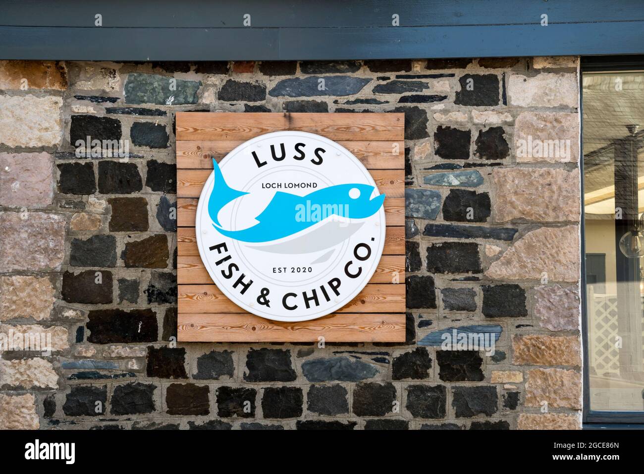 The Luss Fish & Chip Company is a chip shop in Luss village run by the Loch Lomond Arms Hotel