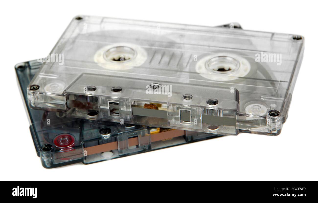 Old cassette isolated on white Stock Photo - Alamy