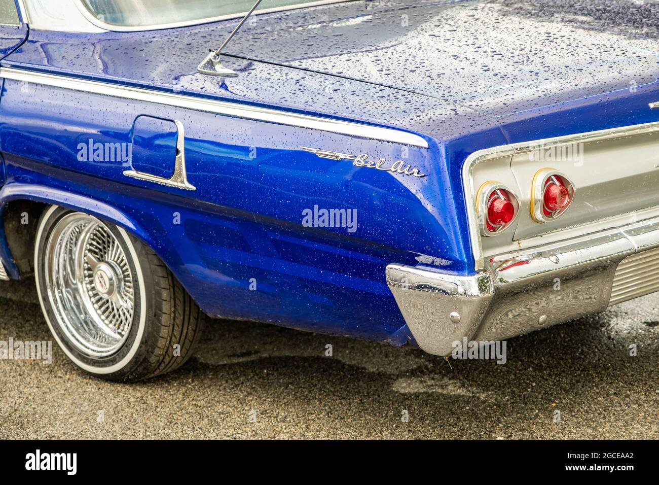 Festival of Wheels, Ipswich July 20201. Close up of the rear of a
