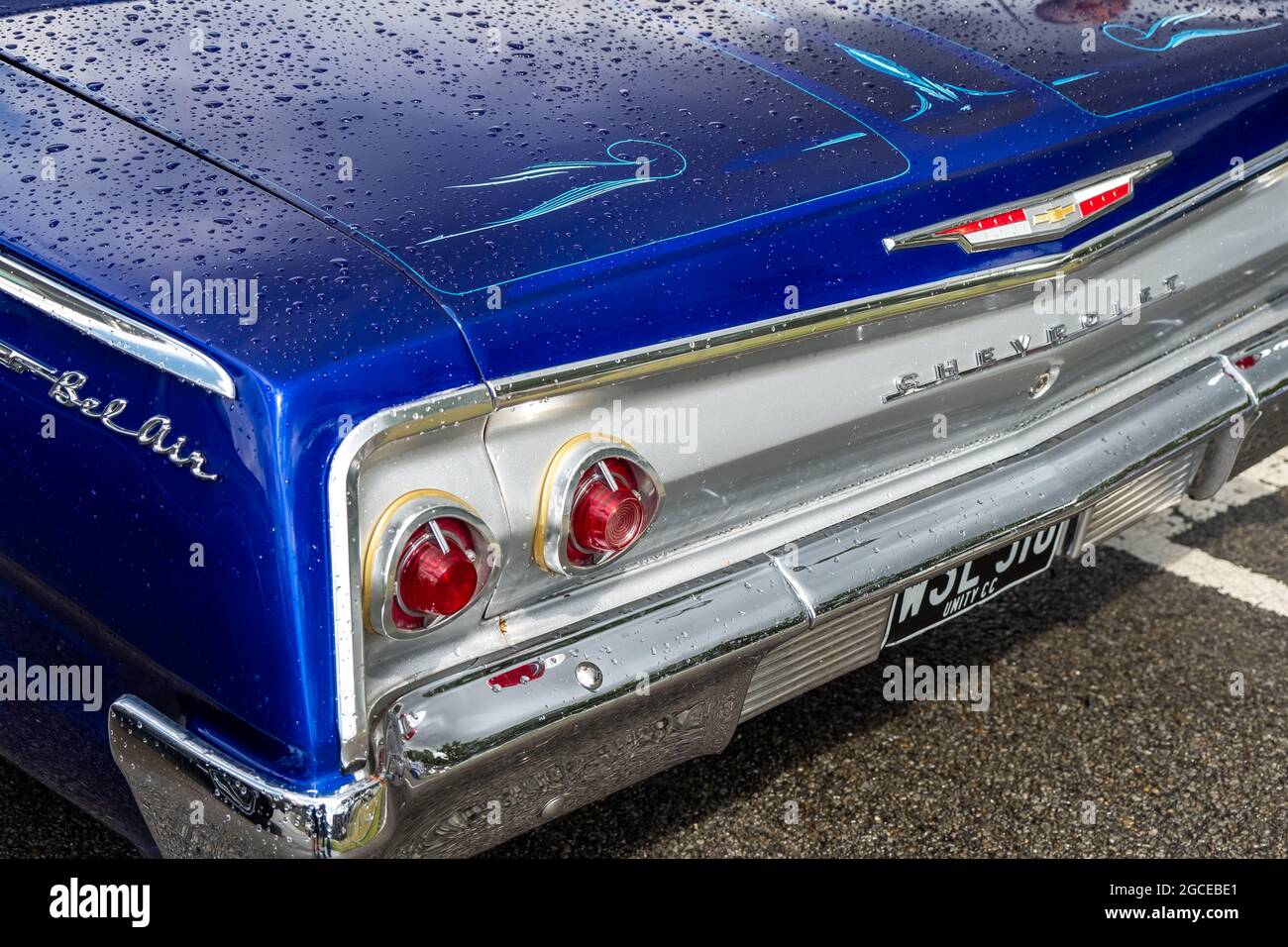 Festival of Wheels, Ipswich July 20201. Close up of the rear of a