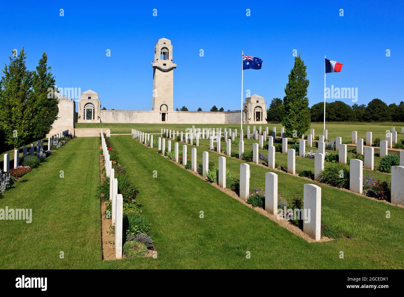 The World War I Villers–Bretonneux Australian national memorial and