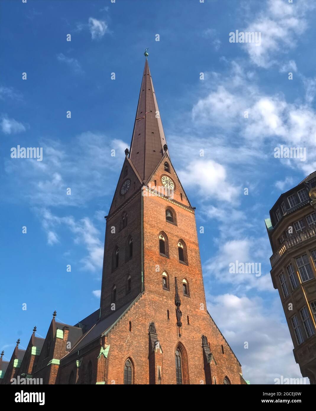 St. nikolai in hamburg hi-res stock photography and images - Alamy