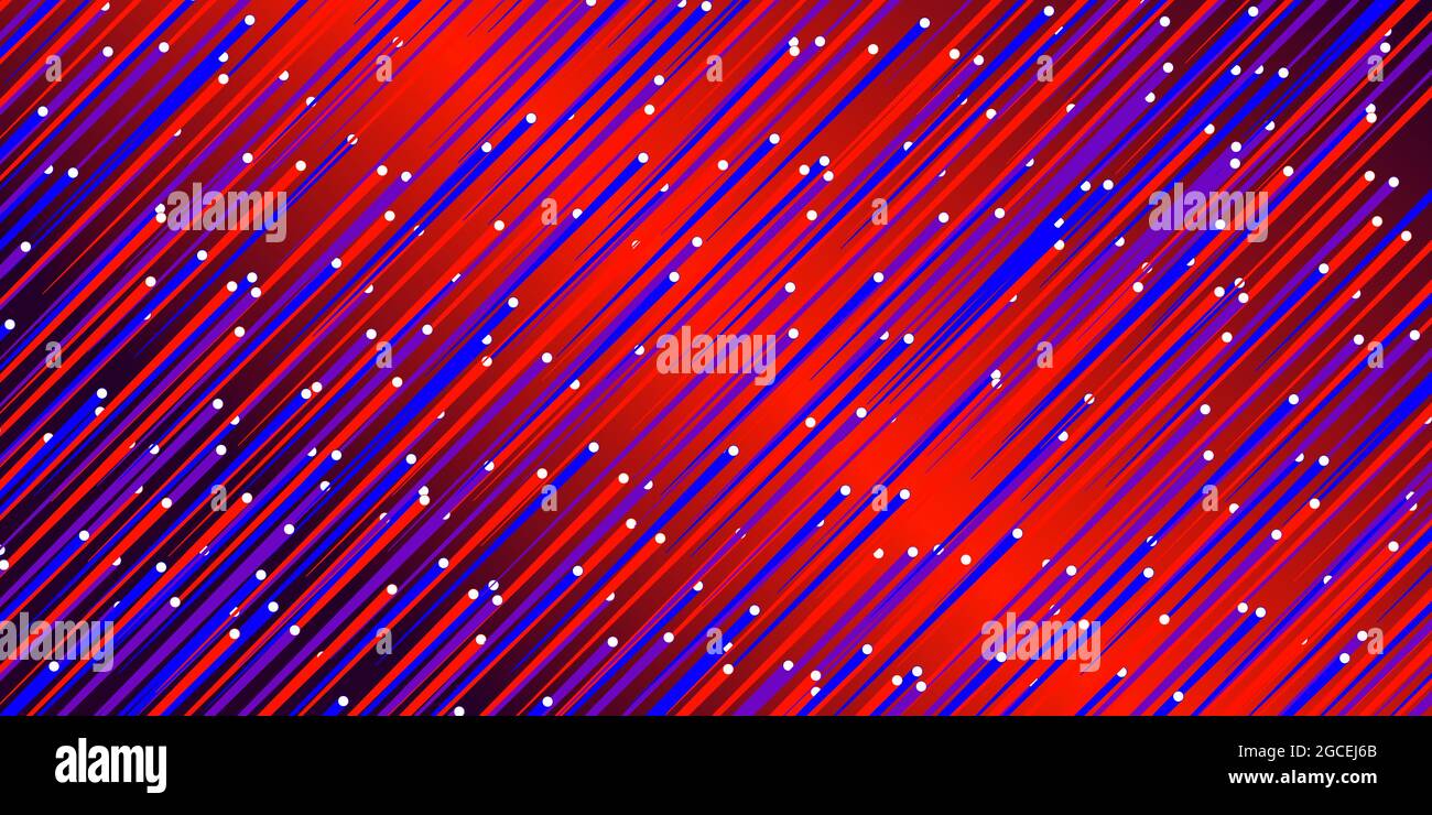 Flying meteorites background. Diagonal dynamic banner lines. Speed poster element. Vector illustration Stock Vector
