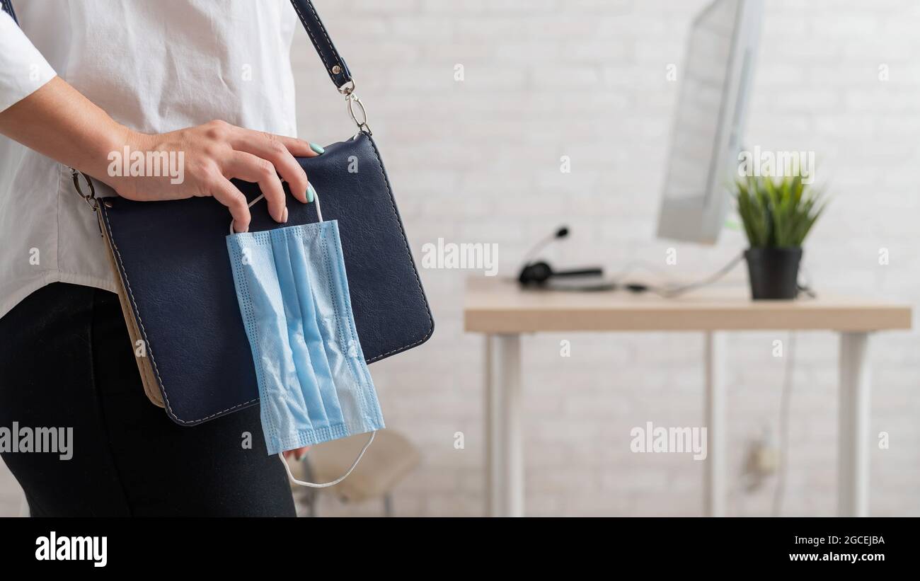 Woman wearing leather mask hi-res stock photography and images - Alamy
