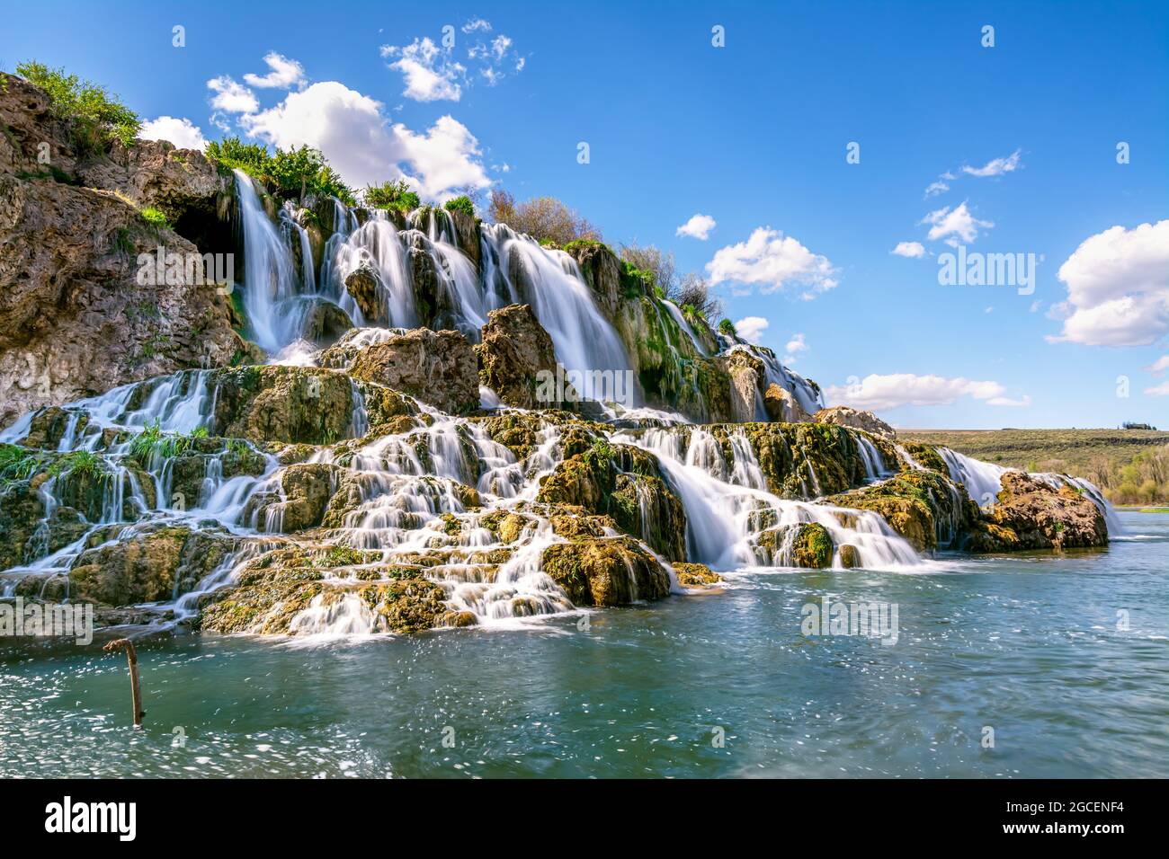 Snake River waterfalls Stock Photo Alamy