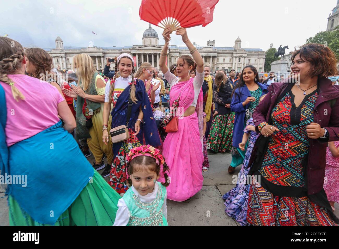 Hare Krishna devotee Stock Photo - Alamy