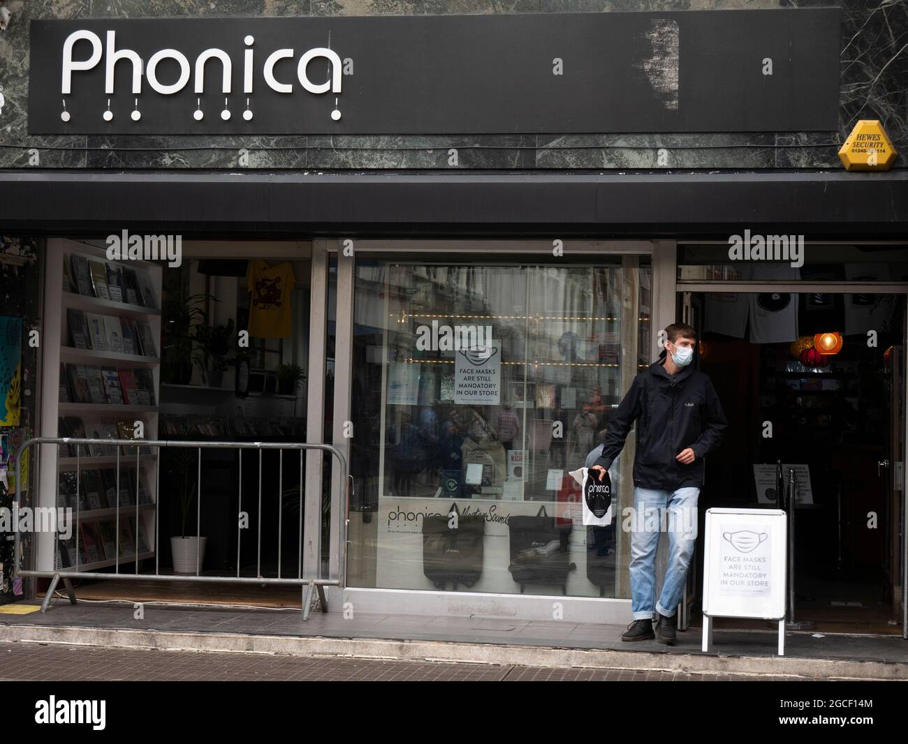 Phonica Records, Vinyl record shop Soho, London Stock Photo Alamy
