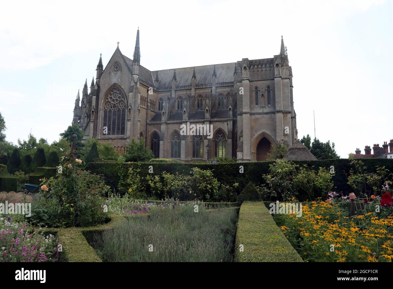 2021 08 04: View of Arundel Cathedral, Arundel, UK Stock Photo
