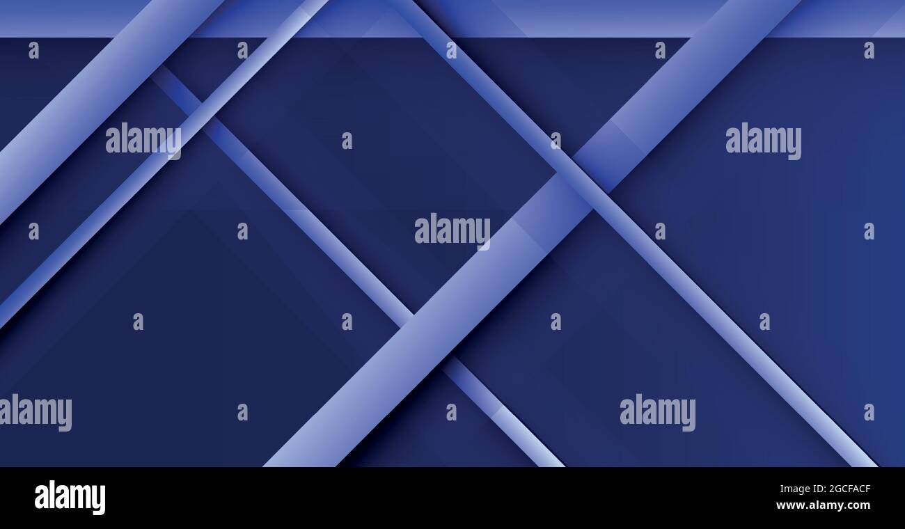 Abstract blue line background with glow and shadow - Vector ...