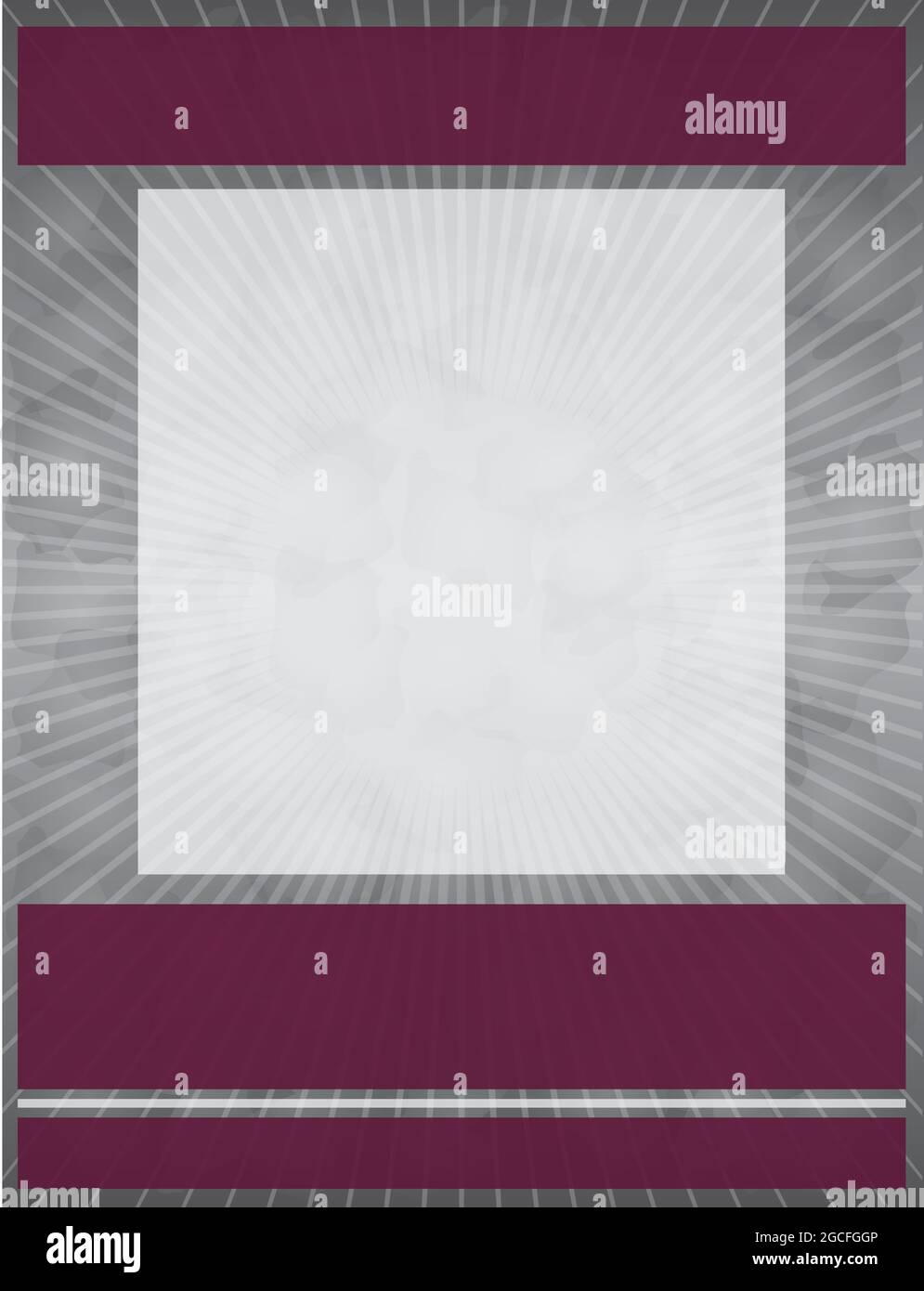 Grey and Burgandy Background Stock Vector