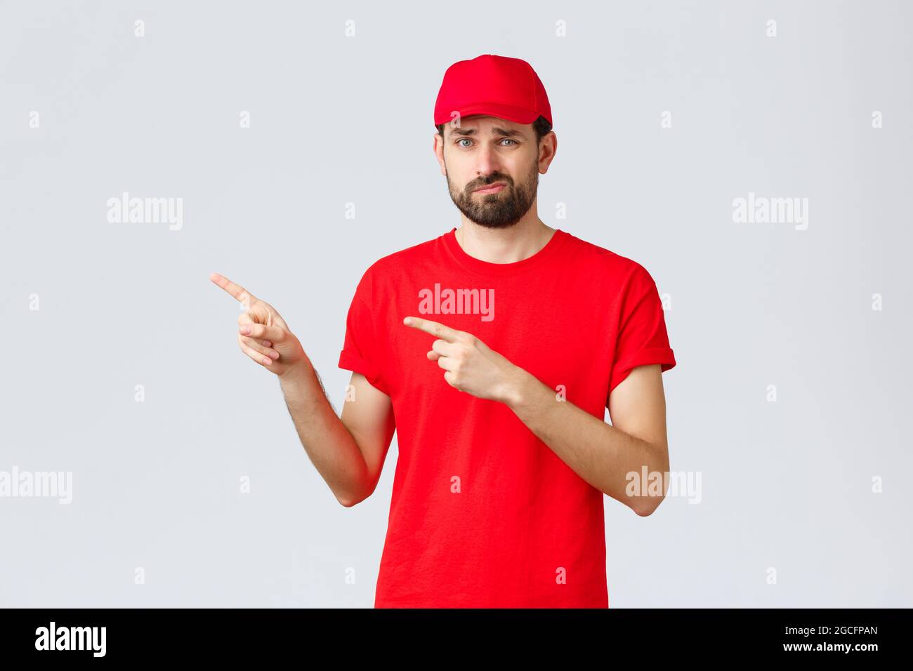 Online shopping, delivery during quarantine and takeaway concept