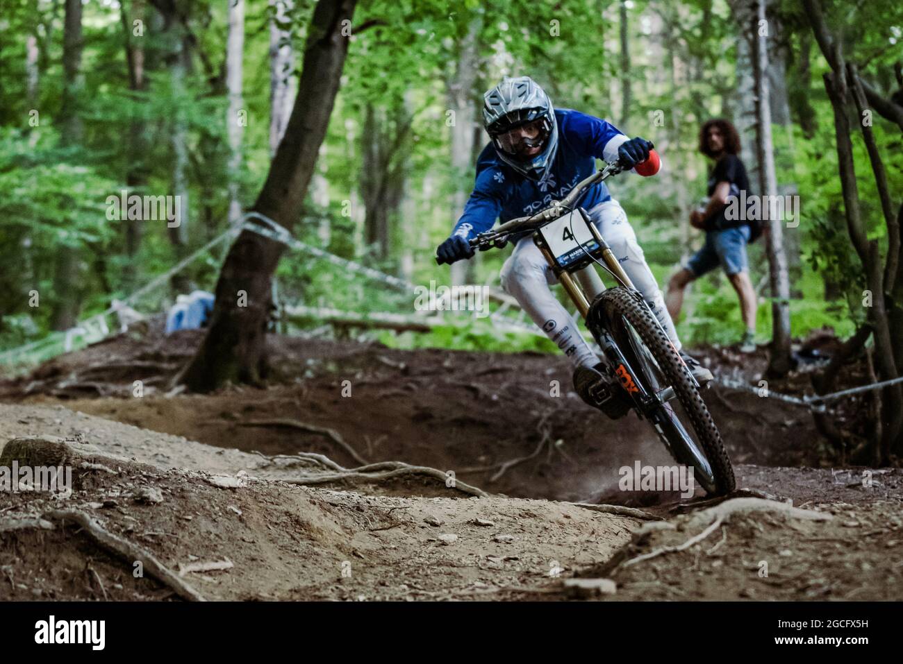 Benoit COULANGES of France 2nd place elite men during the 2021