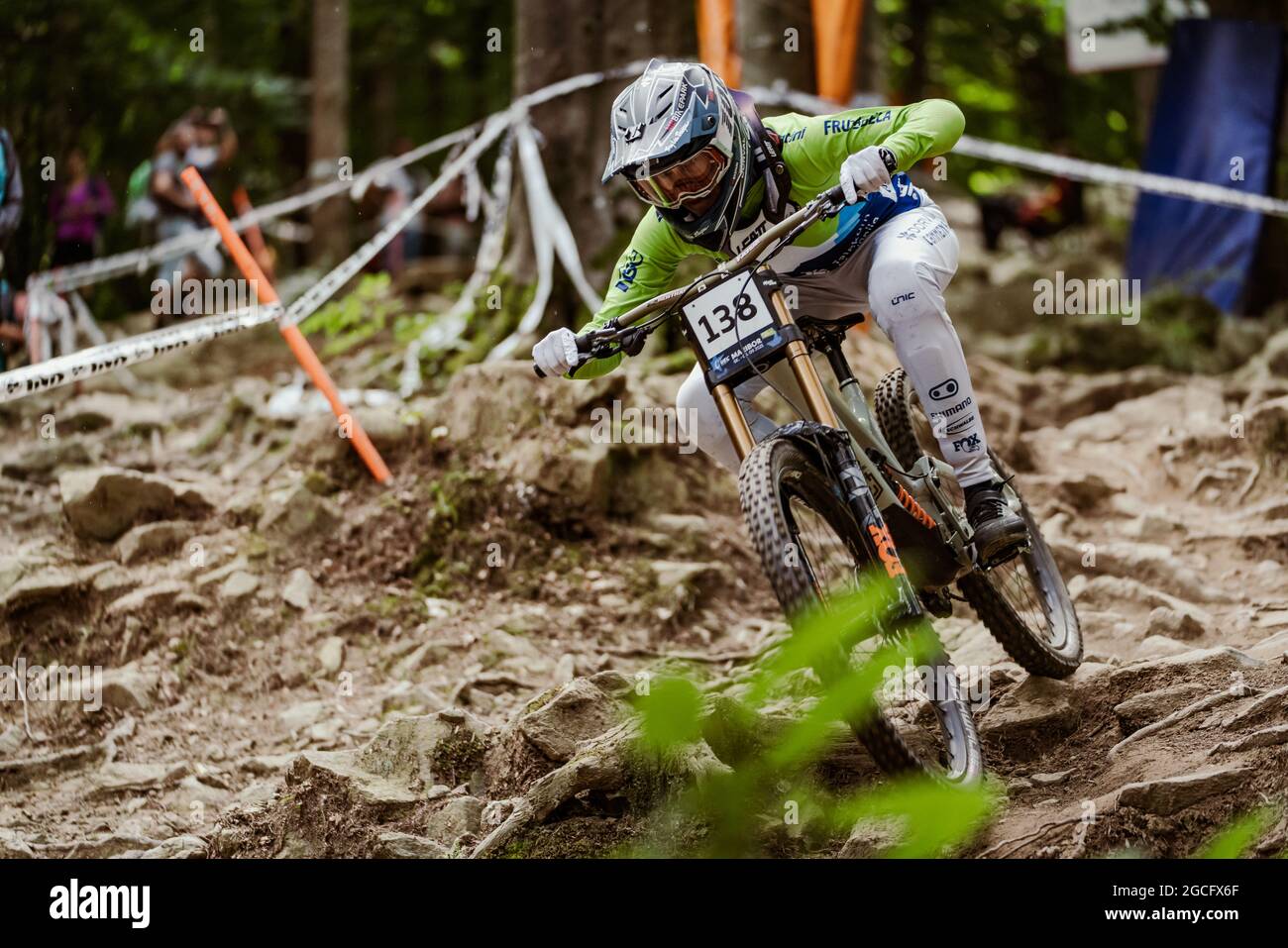 Monika HRASTNIK of Slovenia, 1st place elite women, during the