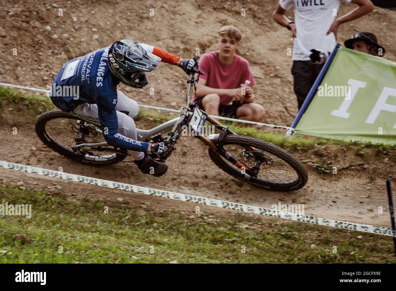Benoit COULANGES of France, 2nd place elite men, during the 2021 