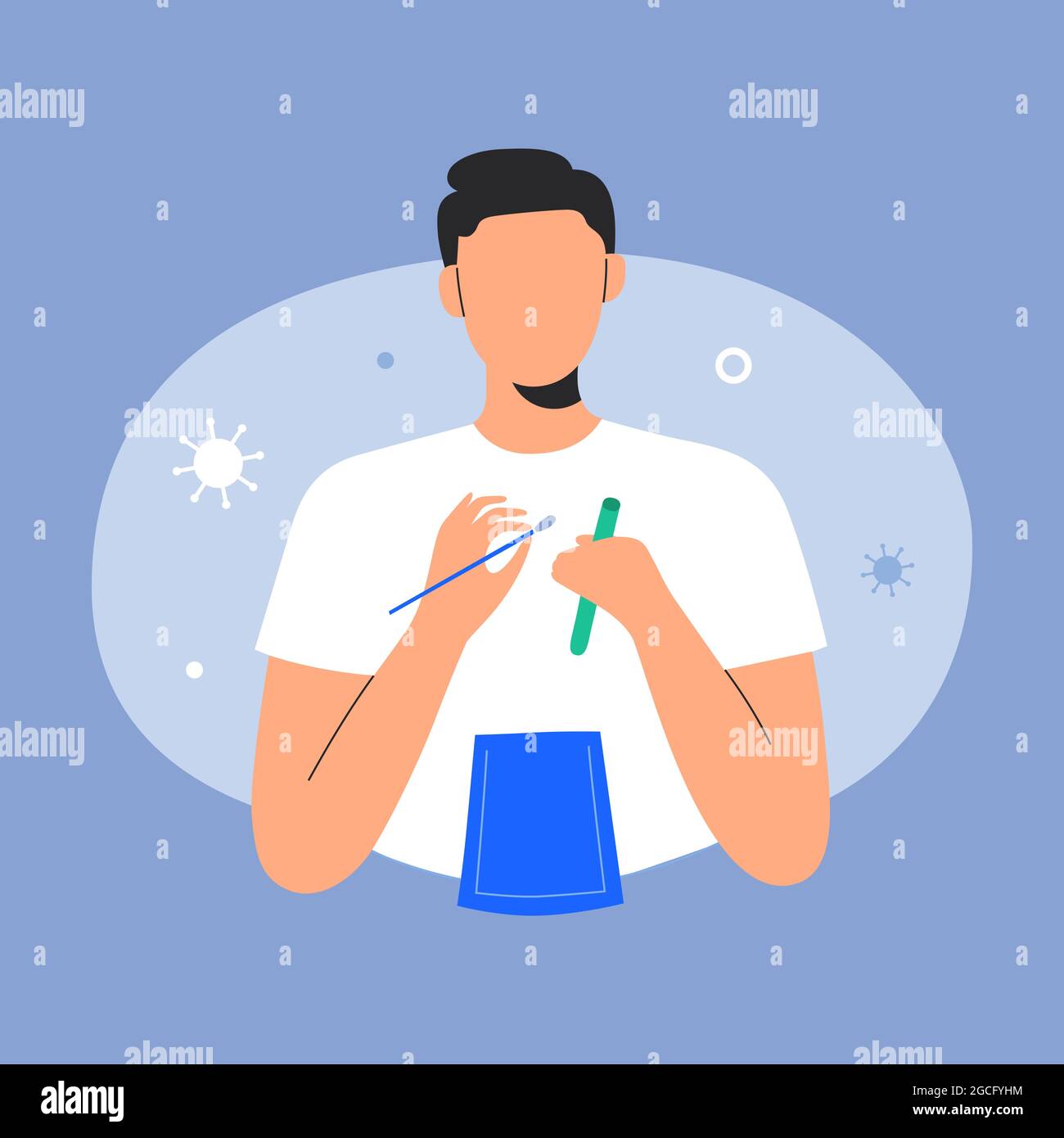 Rapid Pcr Test For Covid At Home Young Man Collecting Specimen With Swab For Covid19 Infection Using Pcr Test Kit Vector Cartoon Illustration Stock Vector Image Art Alamy Rapid Pcr Test For Covid At Home Young Man Collecting Specimen With Swab For Covid19 Infection Using Pcr Test Kit Vector Cartoon Illustration Stock Vector Image Art Alamy