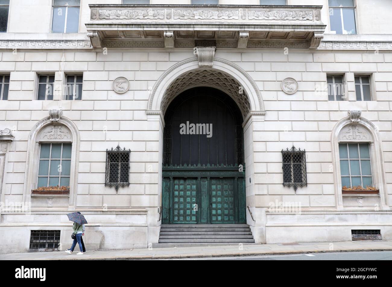 Martins Bank Building at Water Street in Liverpool Stock Photo