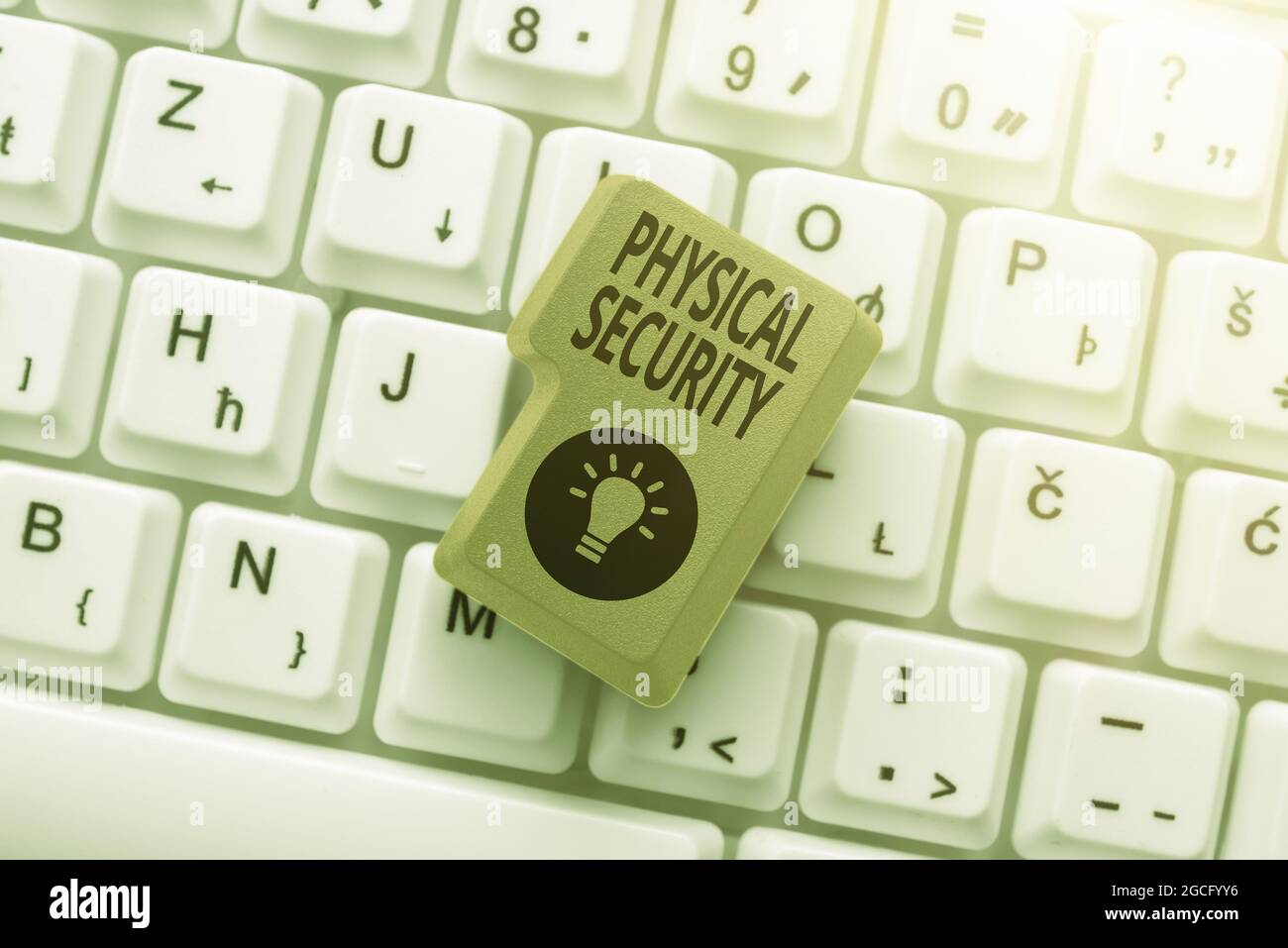 Text Caption Presenting Physical Security Word For Designed To Deny 