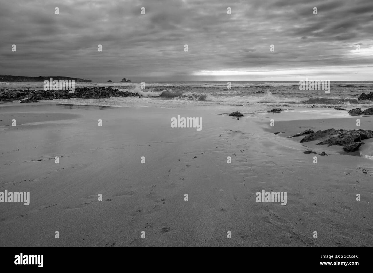 Playa view Black and White Stock Photos & Images - Alamy