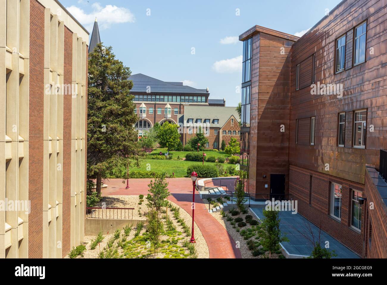 Denver, Colorado - August 4, 2021: University of Denver in Denver, Colorado Stock Photo