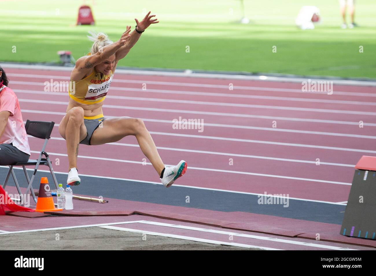 Womens athletics pentathlon hires stock photography and images Alamy