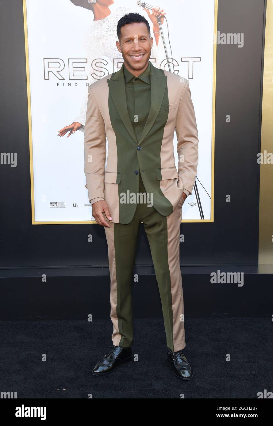 August 8, 2021, Westwood, California, USA Lodric D. Collins arrives