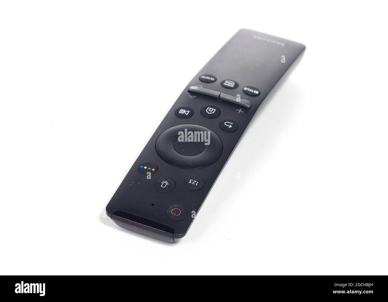 13 July 2021, Samsung Black Smart TV Remote Control, with Netflix and Prime  Video Button , East Jakarta, Indonesia Photo Studio Indoor Stock Photo -  Alamy