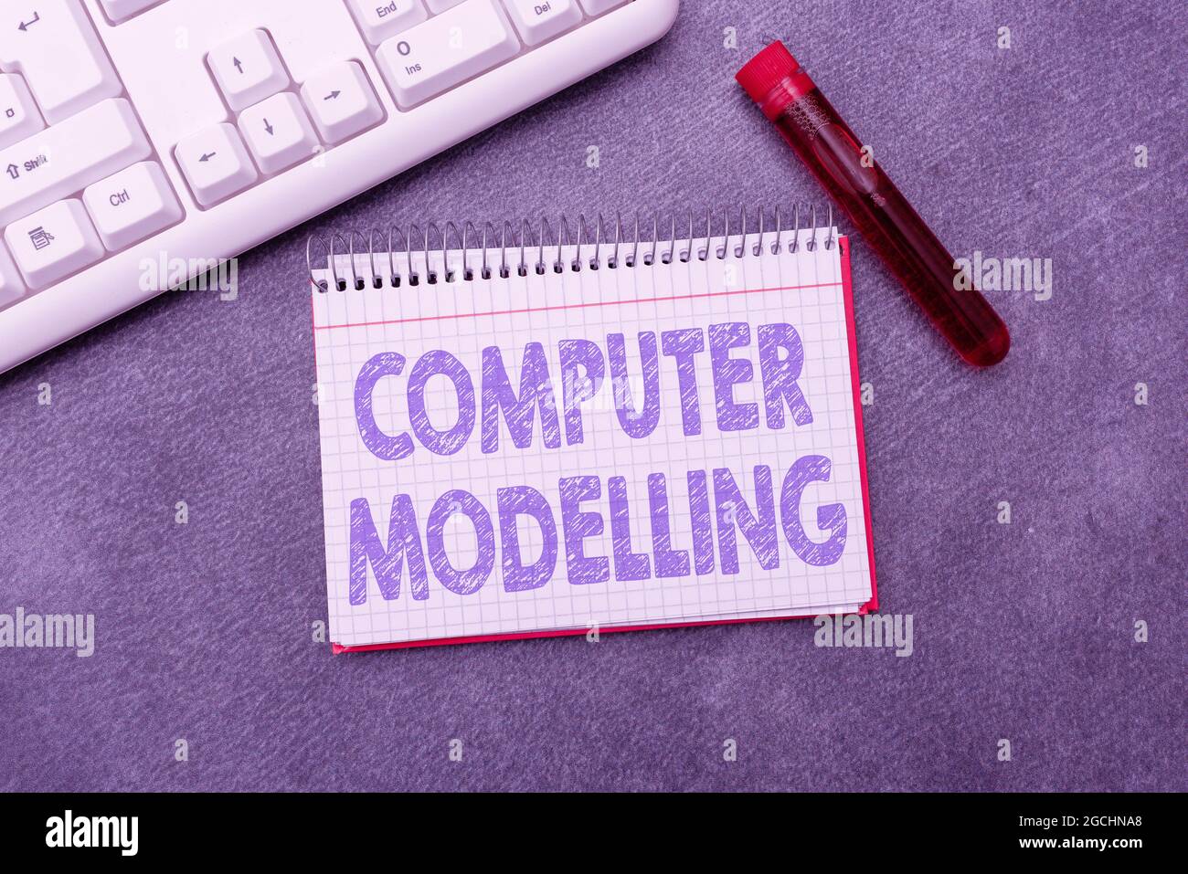 Text sign showing Computer Modelling. Business showcase using a ...