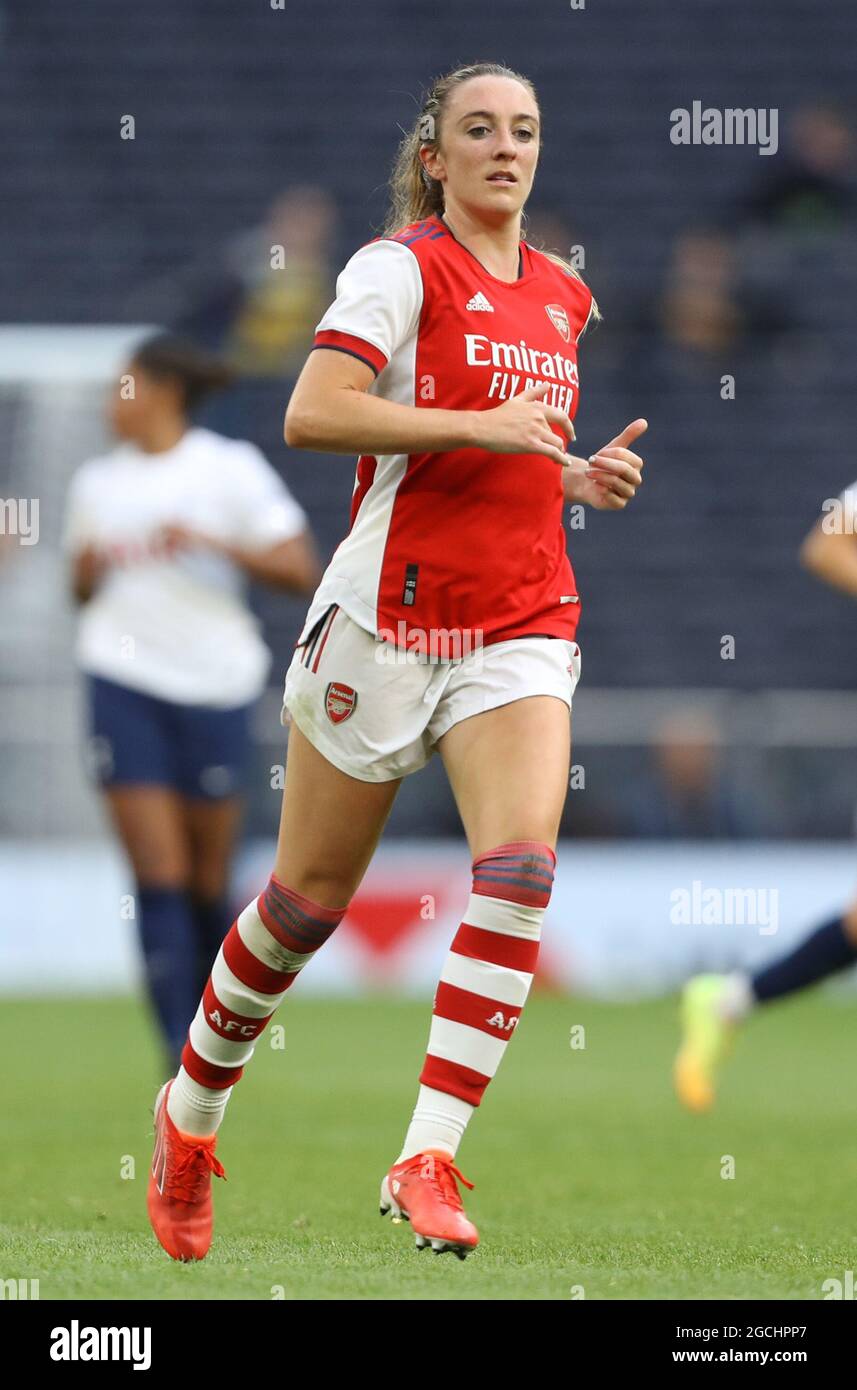 London, England, 1st August 2021. Katie McCabe of Arsenal during the Pre  Season Friendly match at the Emirates Stadium, London. Picture credit  should read: Paul Terry / Sportimage Credit: Sportimage/Alamy Live News