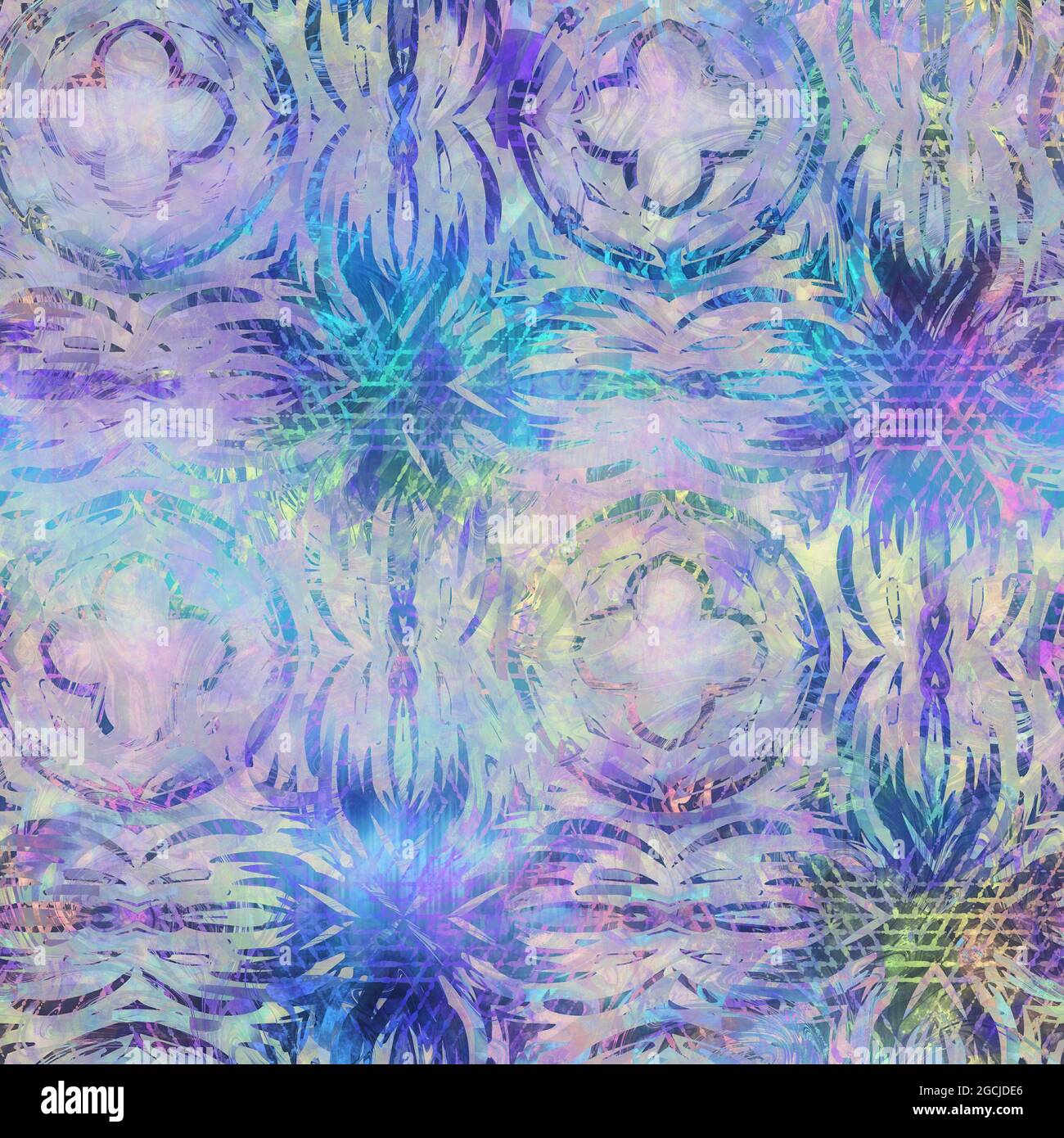 Seamless iridescent rainbow light pattern for print Stock Photo - Alamy
