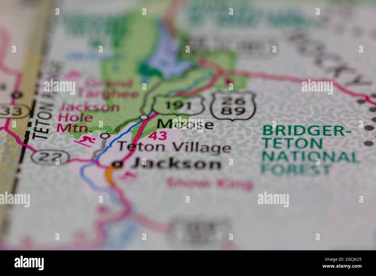 Moose on a map hires stock photography and images Alamy