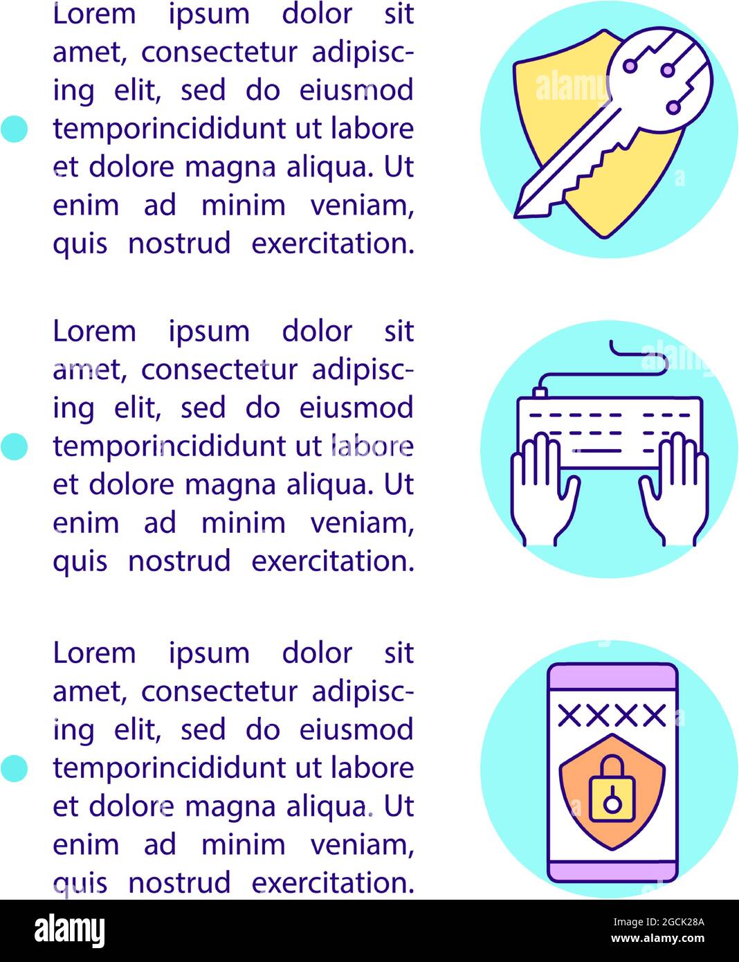 Smart key text Stock Vector Images - Alamy