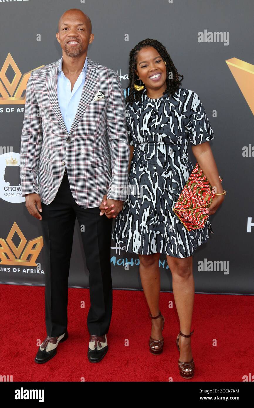 Marina Del Rey, USA. 08th Aug, 2021. Tariq Walker, Malinda ...
