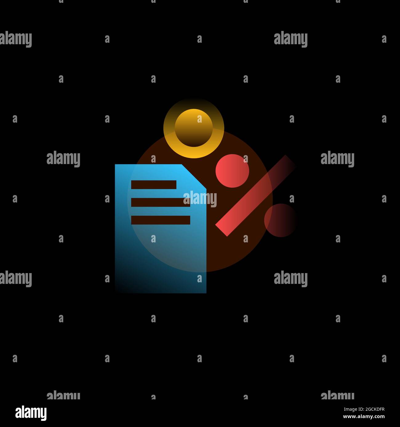 Vector illustration in graphic style. Digital art Stock Vector