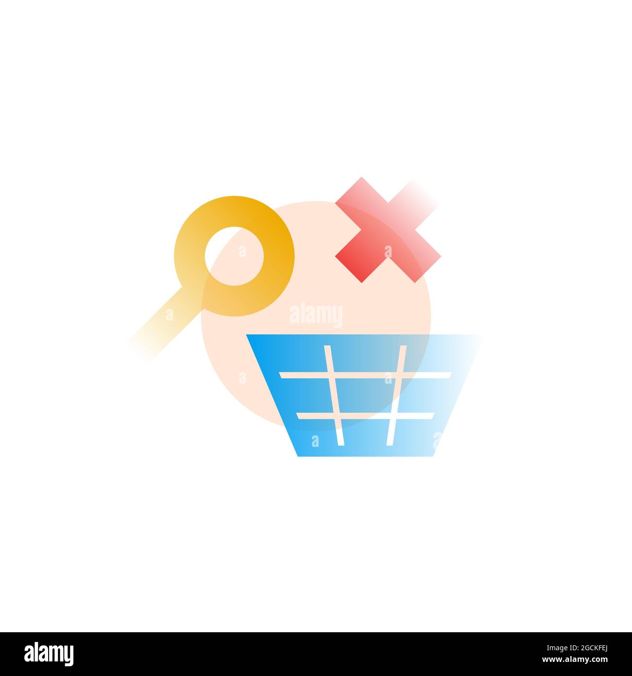 Vector illustration in graphic style. Digital art Stock Vector