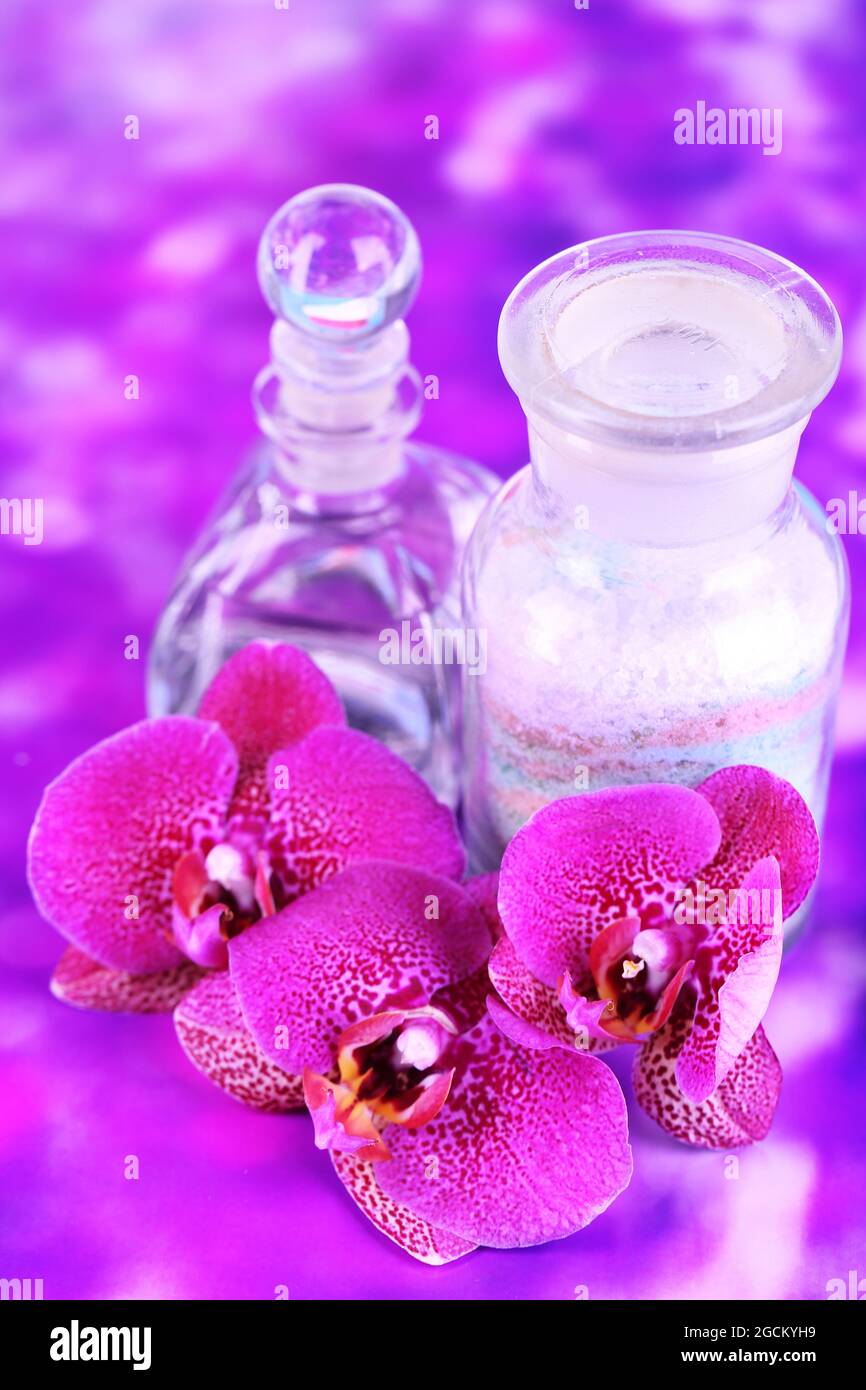 purple spa background