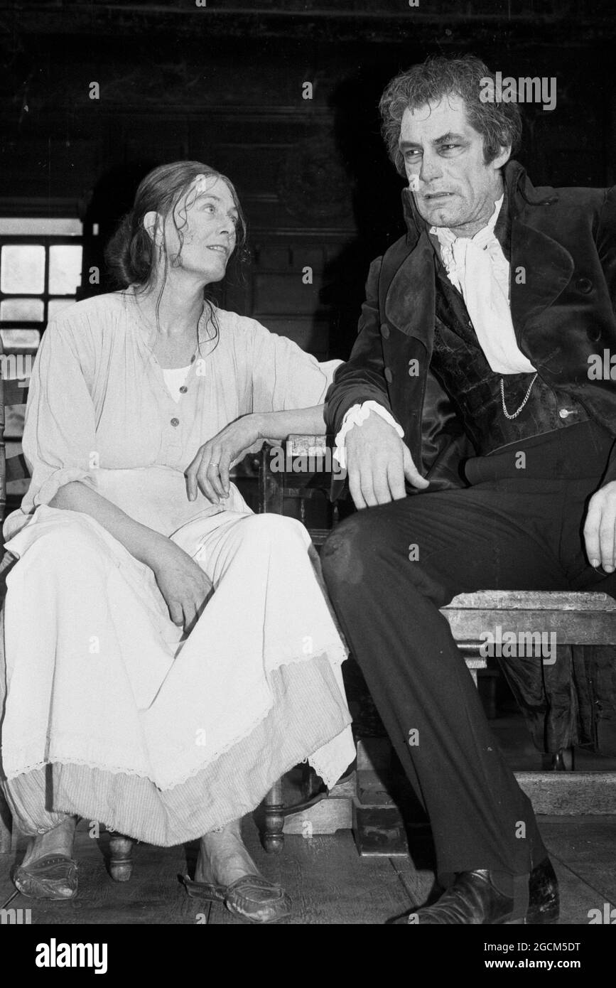 London, UK. LIBRARY. Vanessa Redgrave and Timothy Dalton at a photocall ...
