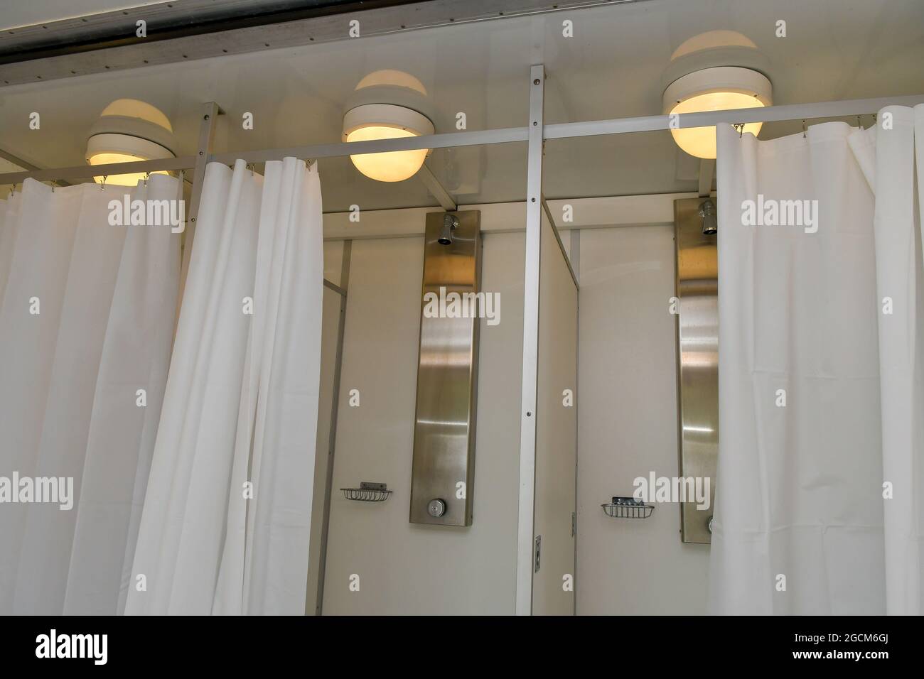 Army shower hires stock photography and images Alamy